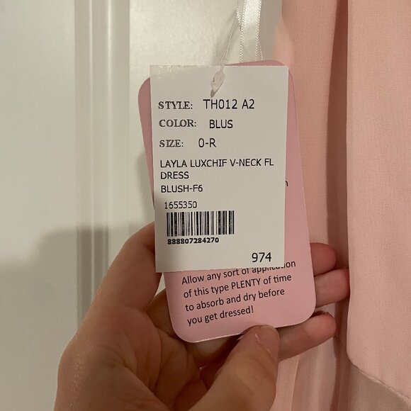 Sleeveless V-Neck Chiffon Wrap Dress - Picture 4 of 5